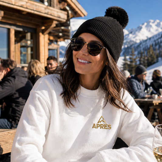 "Après Collection" Embroidered Unisex Sweater