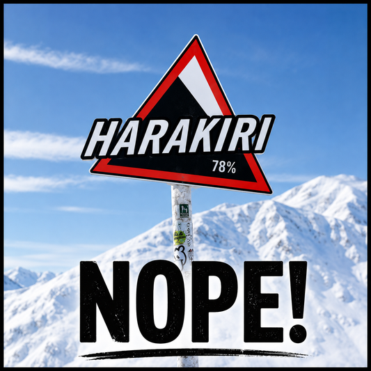 "Harakiri? Nope!" Ski Tee Unisex T-Shirt