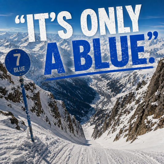 "It's Only A Blue" Ski Tee Unisex T-Shirt