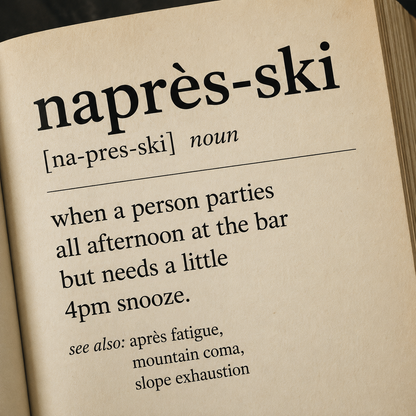 "Naprès-Ski" Ski Tee Unisex T-Shirt
